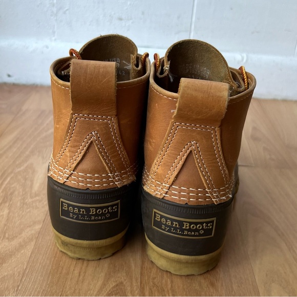 L.L. Bean Classic 6” Duck Bean Boots Women’s Size 8 Made in USA - Picture 4 of 8